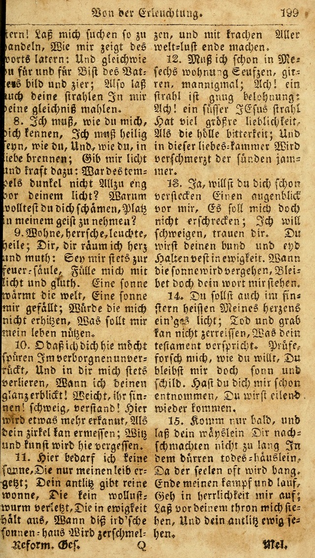 Das neue und verbesserte Gesangbuch, worinnen die Psalmen Davids samt iner Sammlung alter und neuer Geistreicher Lieder, sowohl für privat und Hausandachten, als auch für den öffentlichen..(5th Aufl.) page 355