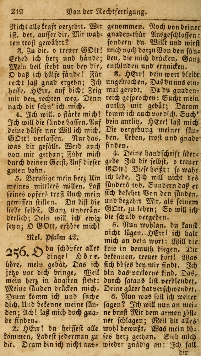 Das neue und verbesserte Gesangbuch, worinnen die Psalmen Davids samt iner Sammlung alter und neuer Geistreicher Lieder, sowohl für privat und Hausandachten, als auch für den öffentlichen..(5th Aufl.) page 368