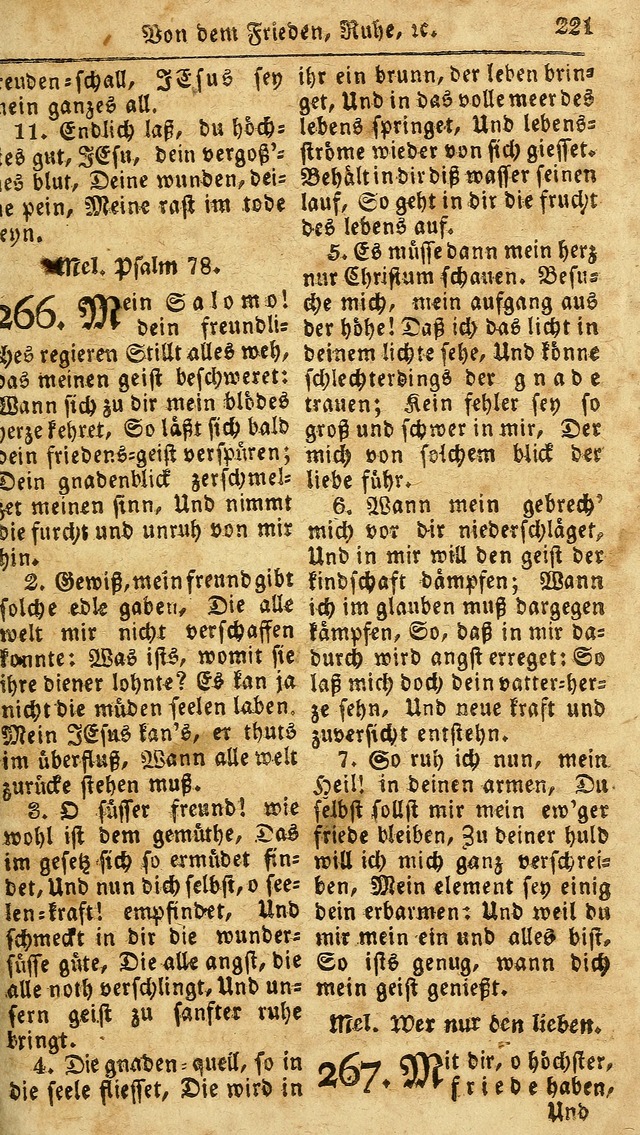 Das neue und verbesserte Gesangbuch, worinnen die Psalmen Davids samt iner Sammlung alter und neuer Geistreicher Lieder, sowohl für privat und Hausandachten, als auch für den öffentlichen..(5th Aufl.) page 377