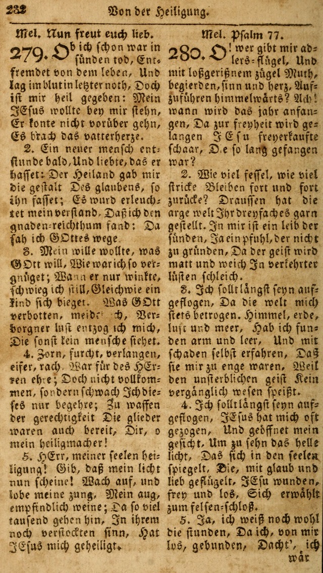 Das neue und verbesserte Gesangbuch, worinnen die Psalmen Davids samt iner Sammlung alter und neuer Geistreicher Lieder, sowohl für privat und Hausandachten, als auch für den öffentlichen..(5th Aufl.) page 388