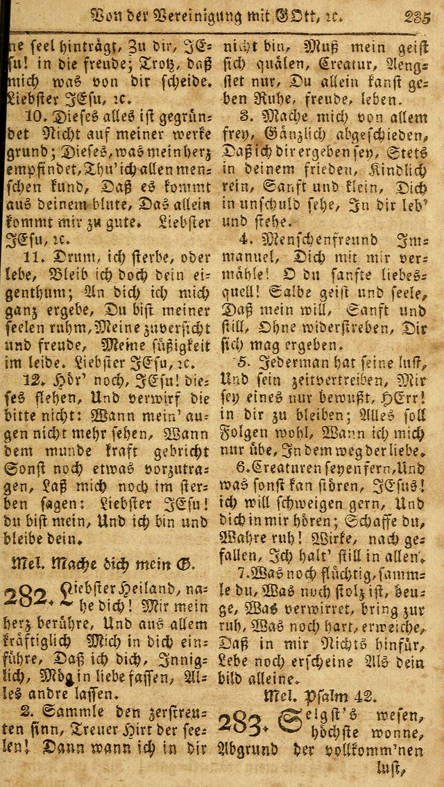 Das neue und verbesserte Gesangbuch, worinnen die Psalmen Davids samt iner Sammlung alter und neuer Geistreicher Lieder, sowohl für privat und Hausandachten, als auch für den öffentlichen..(5th Aufl.) page 391