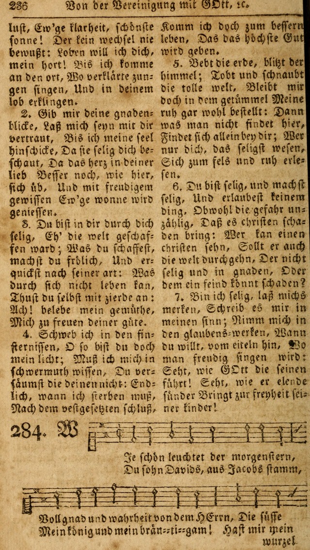 Das neue und verbesserte Gesangbuch, worinnen die Psalmen Davids samt iner Sammlung alter und neuer Geistreicher Lieder, sowohl für privat und Hausandachten, als auch für den öffentlichen..(5th Aufl.) page 392