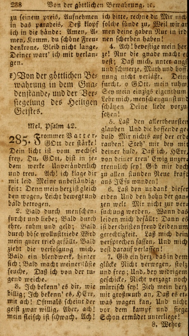 Das neue und verbesserte Gesangbuch, worinnen die Psalmen Davids samt iner Sammlung alter und neuer Geistreicher Lieder, sowohl für privat und Hausandachten, als auch für den öffentlichen..(5th Aufl.) page 394