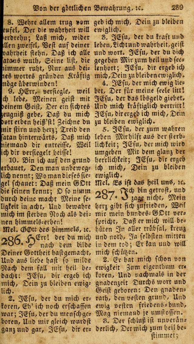 Das neue und verbesserte Gesangbuch, worinnen die Psalmen Davids samt iner Sammlung alter und neuer Geistreicher Lieder, sowohl für privat und Hausandachten, als auch für den öffentlichen..(5th Aufl.) page 395