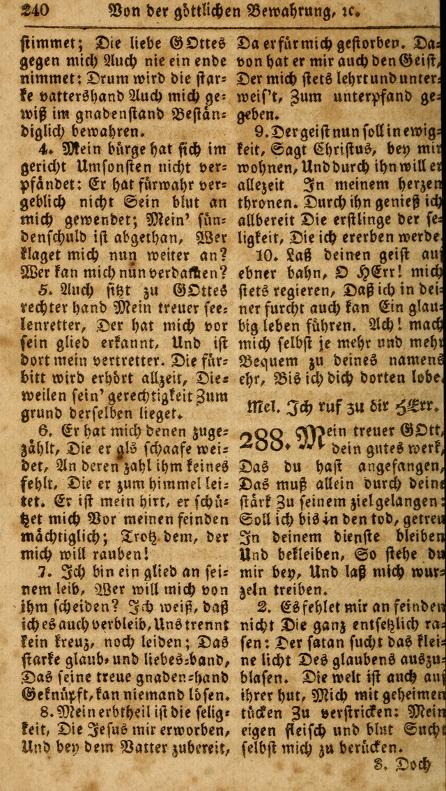 Das neue und verbesserte Gesangbuch, worinnen die Psalmen Davids samt iner Sammlung alter und neuer Geistreicher Lieder, sowohl für privat und Hausandachten, als auch für den öffentlichen..(5th Aufl.) page 396