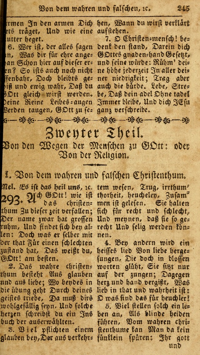 Das neue und verbesserte Gesangbuch, worinnen die Psalmen Davids samt iner Sammlung alter und neuer Geistreicher Lieder, sowohl für privat und Hausandachten, als auch für den öffentlichen..(5th Aufl.) page 401