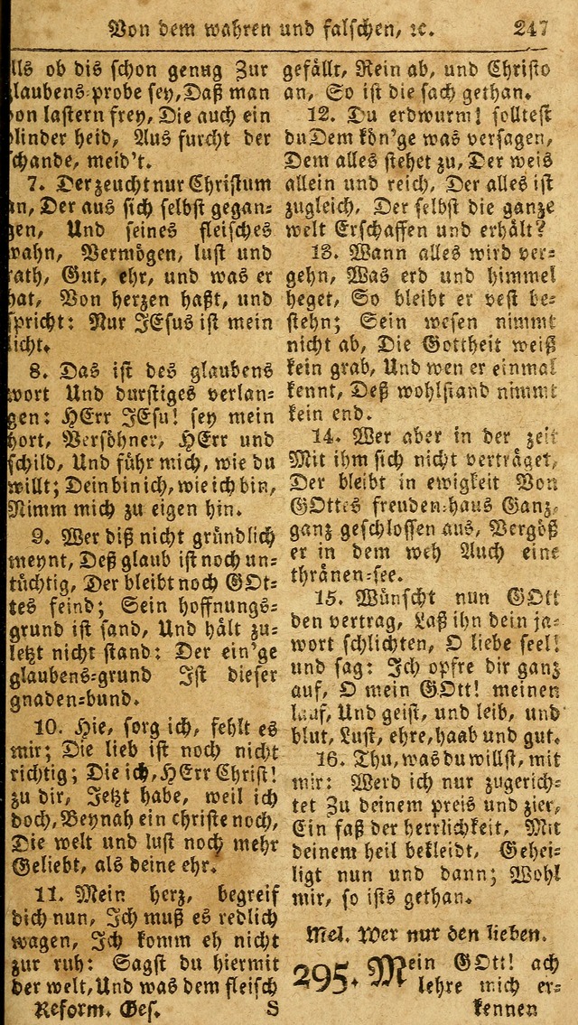 Das neue und verbesserte Gesangbuch, worinnen die Psalmen Davids samt iner Sammlung alter und neuer Geistreicher Lieder, sowohl für privat und Hausandachten, als auch für den öffentlichen..(5th Aufl.) page 403