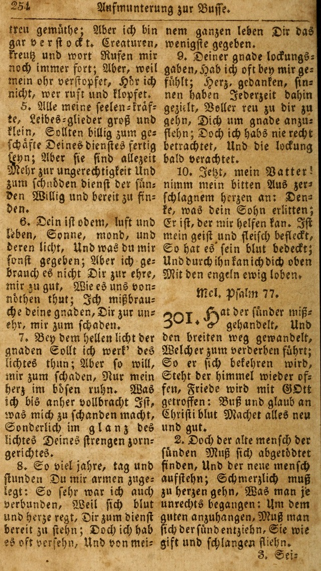 Das neue und verbesserte Gesangbuch, worinnen die Psalmen Davids samt iner Sammlung alter und neuer Geistreicher Lieder, sowohl für privat und Hausandachten, als auch für den öffentlichen..(5th Aufl.) page 410