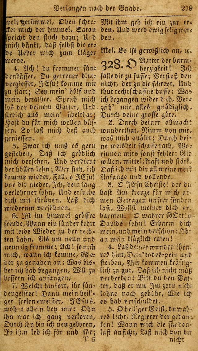 Das neue und verbesserte Gesangbuch, worinnen die Psalmen Davids samt iner Sammlung alter und neuer Geistreicher Lieder, sowohl für privat und Hausandachten, als auch für den öffentlichen..(5th Aufl.) page 435