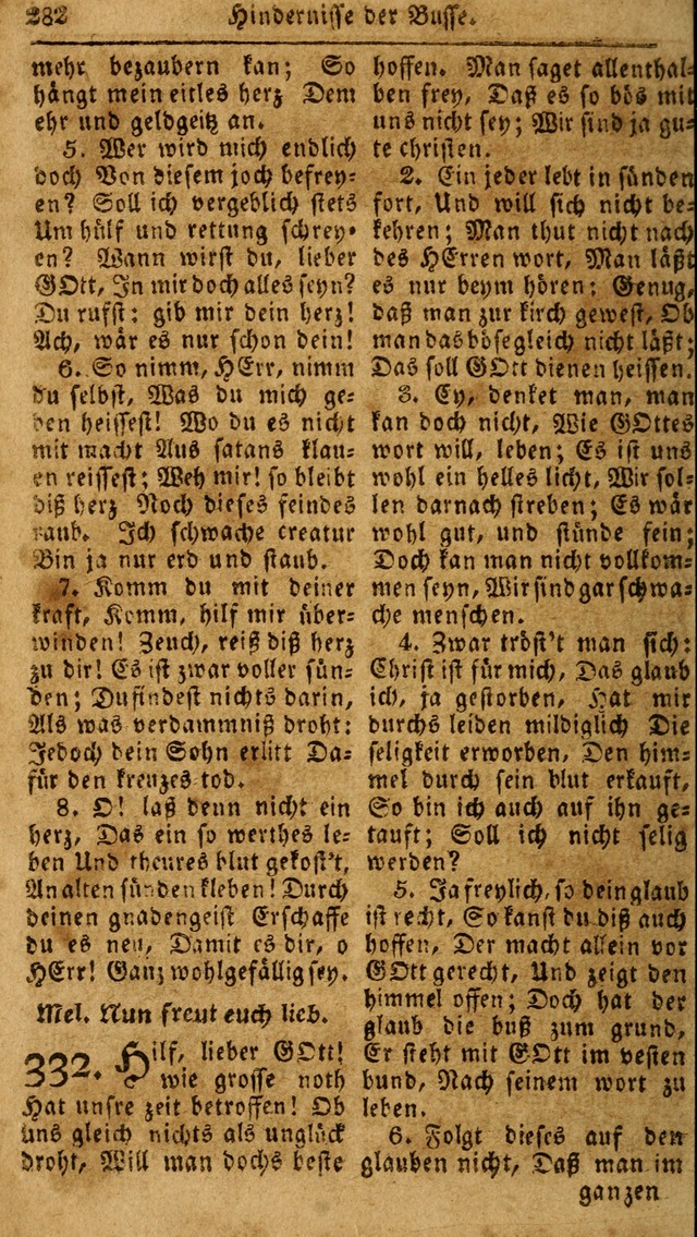 Das neue und verbesserte Gesangbuch, worinnen die Psalmen Davids samt iner Sammlung alter und neuer Geistreicher Lieder, sowohl für privat und Hausandachten, als auch für den öffentlichen..(5th Aufl.) page 438