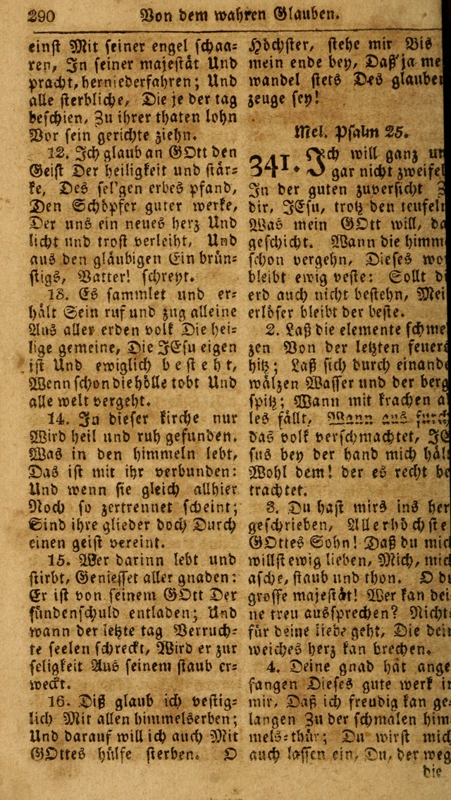 Das neue und verbesserte Gesangbuch, worinnen die Psalmen Davids samt iner Sammlung alter und neuer Geistreicher Lieder, sowohl für privat und Hausandachten, als auch für den öffentlichen..(5th Aufl.) page 446