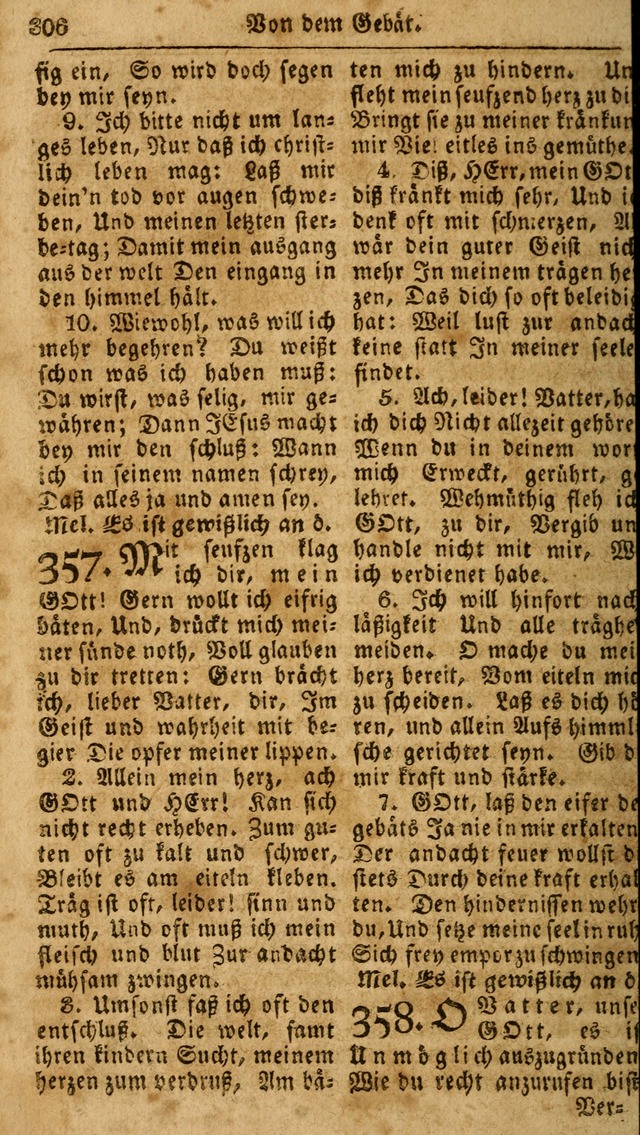 Das neue und verbesserte Gesangbuch, worinnen die Psalmen Davids samt iner Sammlung alter und neuer Geistreicher Lieder, sowohl für privat und Hausandachten, als auch für den öffentlichen..(5th Aufl.) page 462