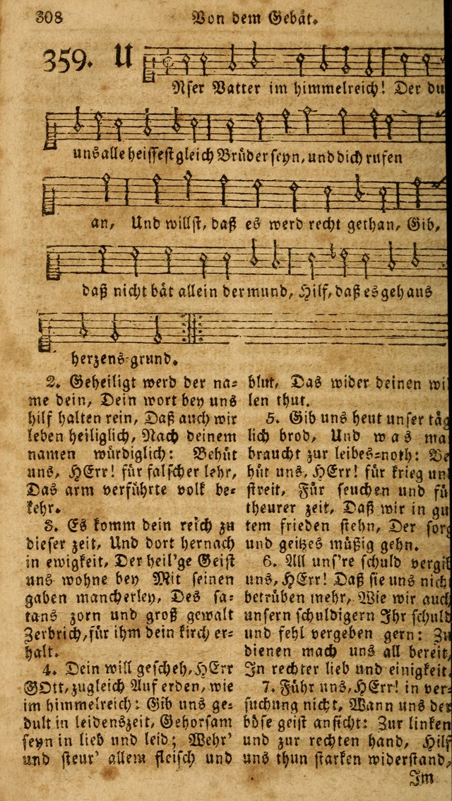 Das neue und verbesserte Gesangbuch, worinnen die Psalmen Davids samt iner Sammlung alter und neuer Geistreicher Lieder, sowohl für privat und Hausandachten, als auch für den öffentlichen..(5th Aufl.) page 464