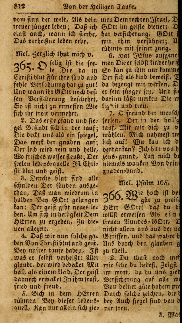 Das neue und verbesserte Gesangbuch, worinnen die Psalmen Davids samt iner Sammlung alter und neuer Geistreicher Lieder, sowohl für privat und Hausandachten, als auch für den öffentlichen..(5th Aufl.) page 468