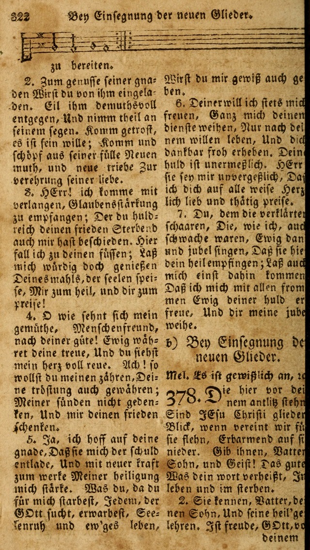 Das neue und verbesserte Gesangbuch, worinnen die Psalmen Davids samt iner Sammlung alter und neuer Geistreicher Lieder, sowohl für privat und Hausandachten, als auch für den öffentlichen..(5th Aufl.) page 478