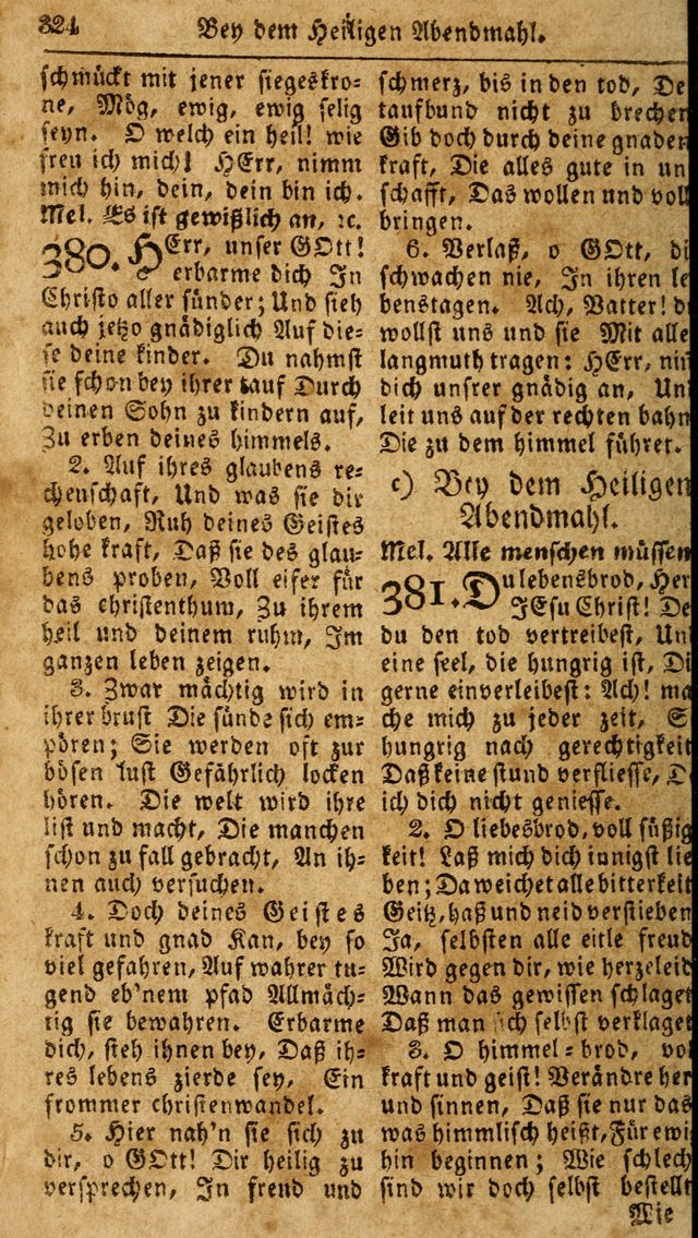 Das neue und verbesserte Gesangbuch, worinnen die Psalmen Davids samt iner Sammlung alter und neuer Geistreicher Lieder, sowohl für privat und Hausandachten, als auch für den öffentlichen..(5th Aufl.) page 480