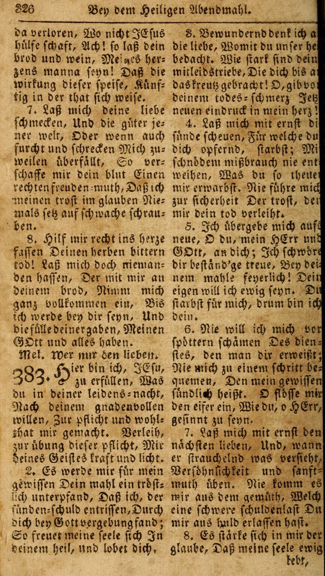 Das neue und verbesserte Gesangbuch, worinnen die Psalmen Davids samt iner Sammlung alter und neuer Geistreicher Lieder, sowohl für privat und Hausandachten, als auch für den öffentlichen..(5th Aufl.) page 482