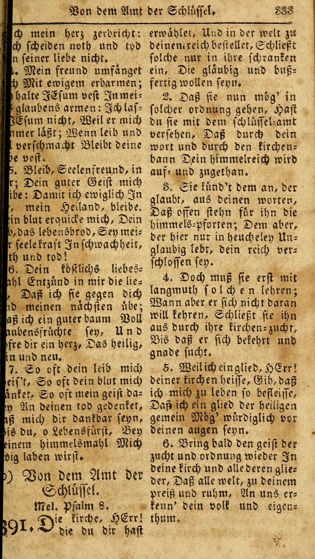 Das neue und verbesserte Gesangbuch, worinnen die Psalmen Davids samt iner Sammlung alter und neuer Geistreicher Lieder, sowohl für privat und Hausandachten, als auch für den öffentlichen..(5th Aufl.) page 489