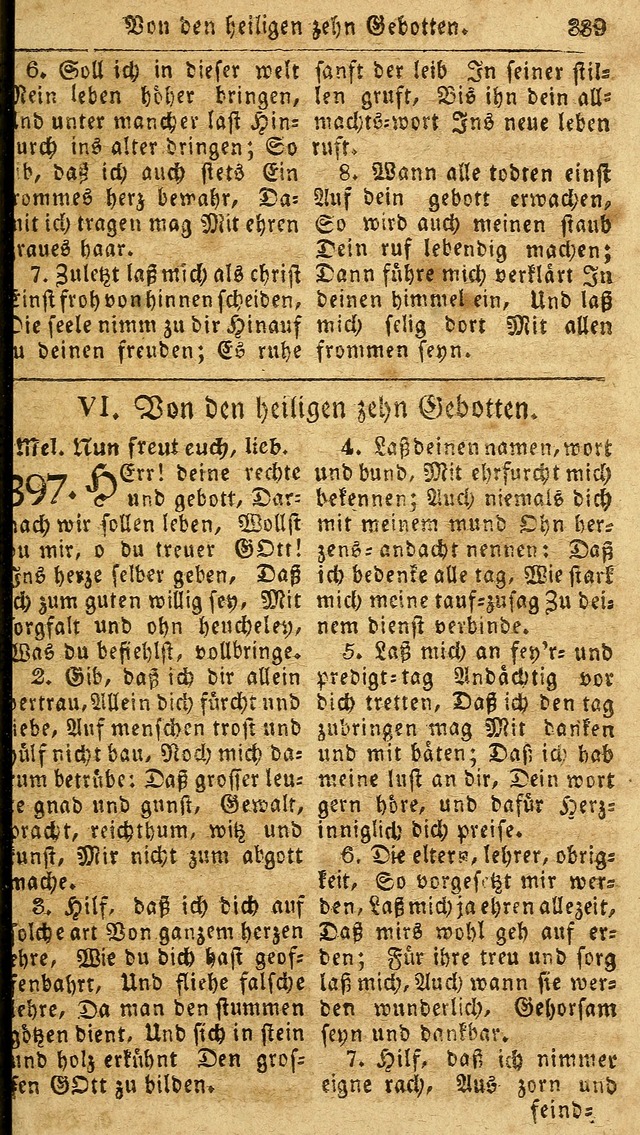 Das neue und verbesserte Gesangbuch, worinnen die Psalmen Davids samt iner Sammlung alter und neuer Geistreicher Lieder, sowohl für privat und Hausandachten, als auch für den öffentlichen..(5th Aufl.) page 495