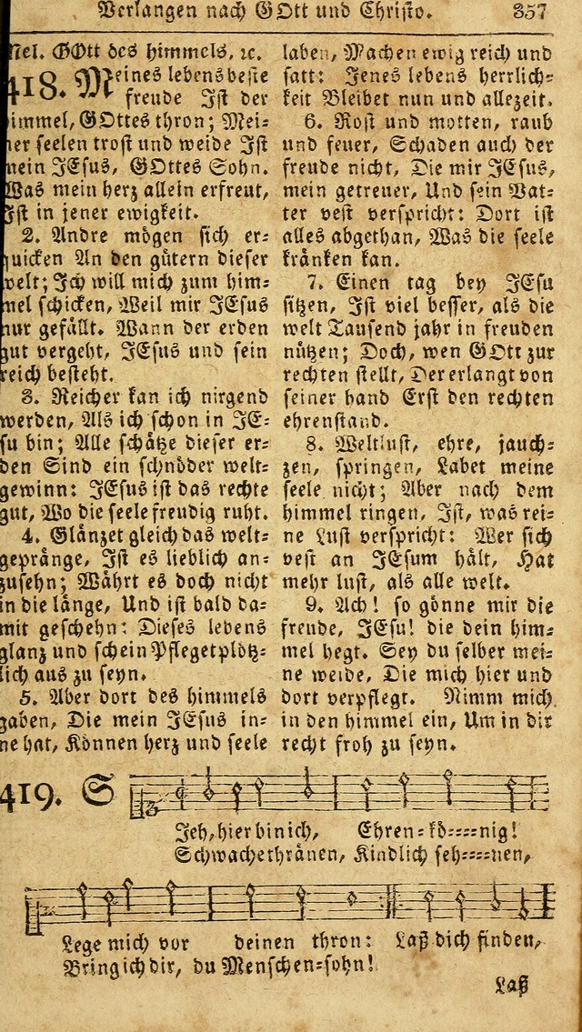 Das neue und verbesserte Gesangbuch, worinnen die Psalmen Davids samt iner Sammlung alter und neuer Geistreicher Lieder, sowohl für privat und Hausandachten, als auch für den öffentlichen..(5th Aufl.) page 513