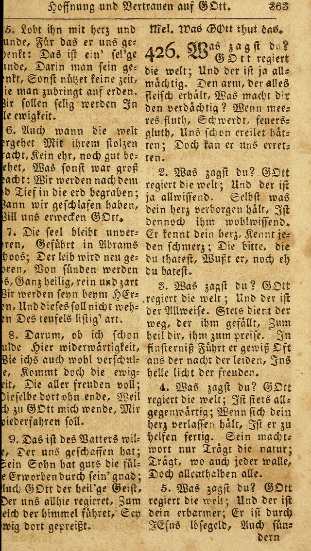 Das neue und verbesserte Gesangbuch, worinnen die Psalmen Davids samt iner Sammlung alter und neuer Geistreicher Lieder, sowohl für privat und Hausandachten, als auch für den öffentlichen..(5th Aufl.) page 519