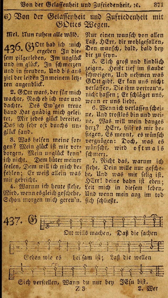 Das neue und verbesserte Gesangbuch, worinnen die Psalmen Davids samt iner Sammlung alter und neuer Geistreicher Lieder, sowohl für privat und Hausandachten, als auch für den öffentlichen..(5th Aufl.) page 527