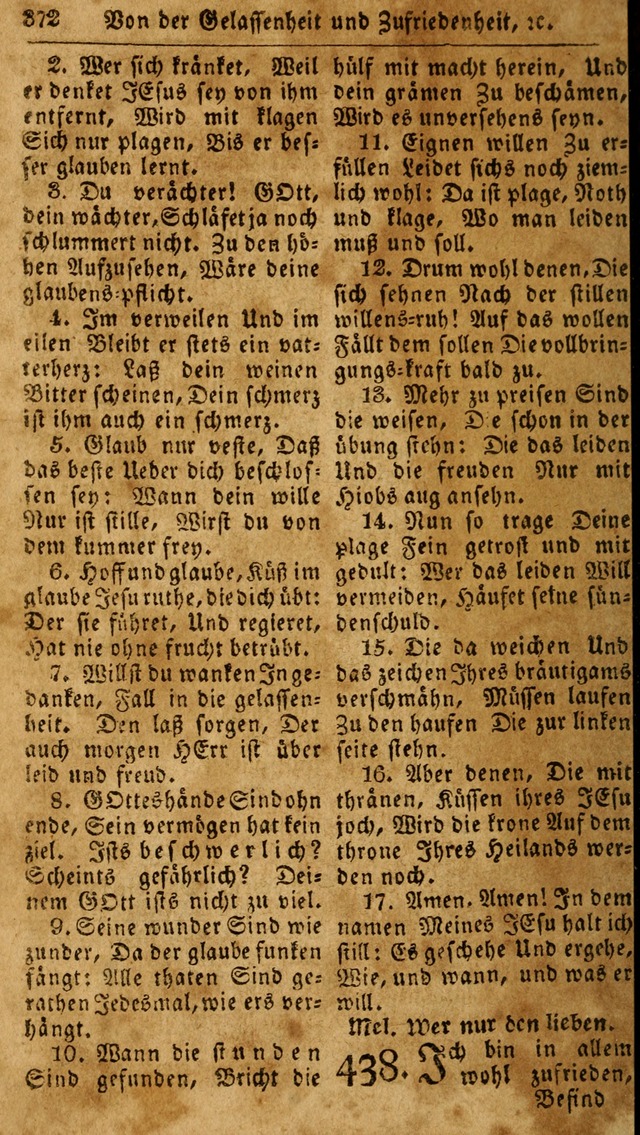 Das neue und verbesserte Gesangbuch, worinnen die Psalmen Davids samt iner Sammlung alter und neuer Geistreicher Lieder, sowohl für privat und Hausandachten, als auch für den öffentlichen..(5th Aufl.) page 528