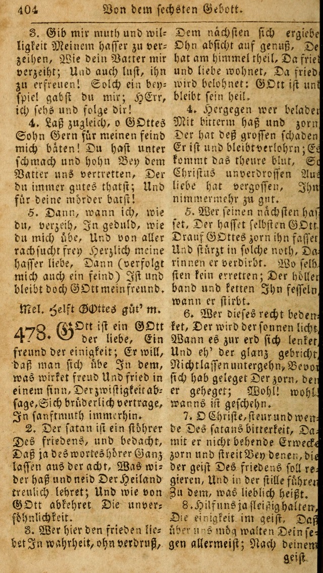 Das neue und verbesserte Gesangbuch, worinnen die Psalmen Davids samt iner Sammlung alter und neuer Geistreicher Lieder, sowohl für privat und Hausandachten, als auch für den öffentlichen..(5th Aufl.) page 560