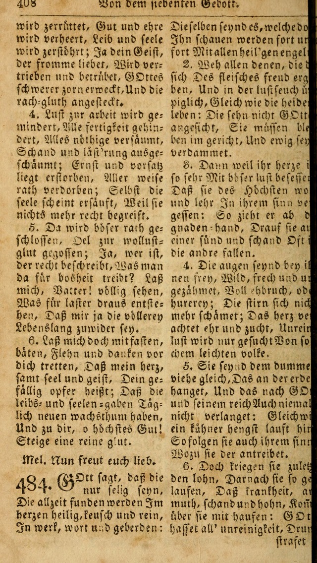 Das neue und verbesserte Gesangbuch, worinnen die Psalmen Davids samt iner Sammlung alter und neuer Geistreicher Lieder, sowohl für privat und Hausandachten, als auch für den öffentlichen..(5th Aufl.) page 564