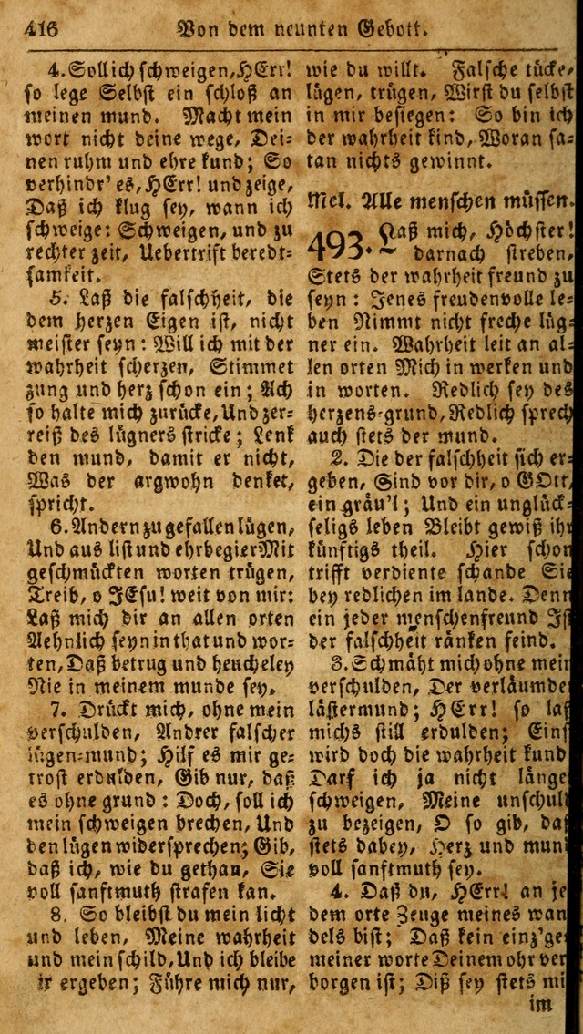 Das neue und verbesserte Gesangbuch, worinnen die Psalmen Davids samt iner Sammlung alter und neuer Geistreicher Lieder, sowohl für privat und Hausandachten, als auch für den öffentlichen..(5th Aufl.) page 572