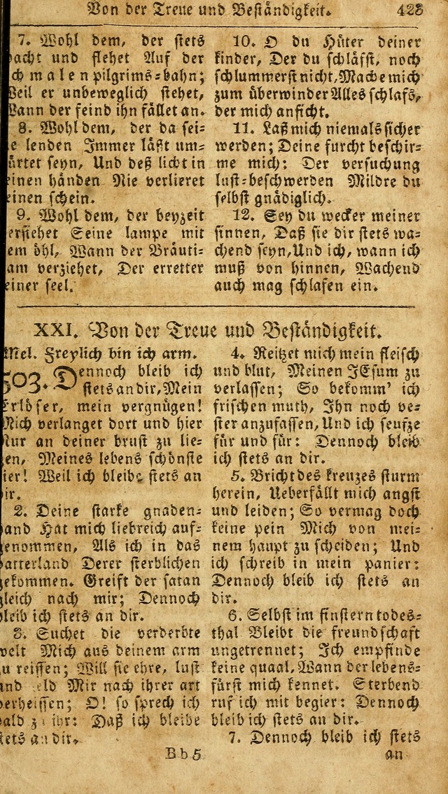 Das neue und verbesserte Gesangbuch, worinnen die Psalmen Davids samt iner Sammlung alter und neuer Geistreicher Lieder, sowohl für privat und Hausandachten, als auch für den öffentlichen..(5th Aufl.) page 579