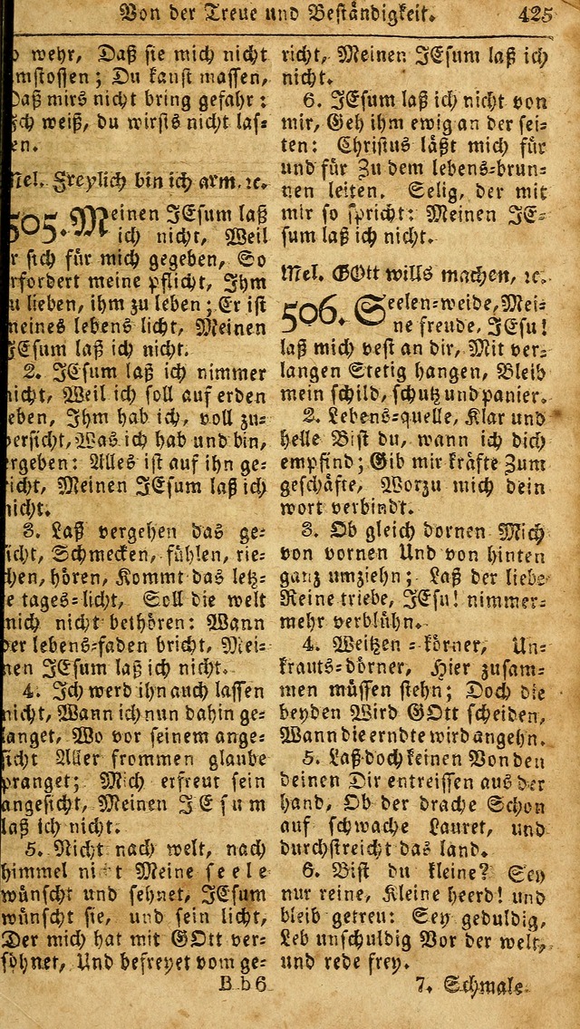 Das neue und verbesserte Gesangbuch, worinnen die Psalmen Davids samt iner Sammlung alter und neuer Geistreicher Lieder, sowohl für privat und Hausandachten, als auch für den öffentlichen..(5th Aufl.) page 581