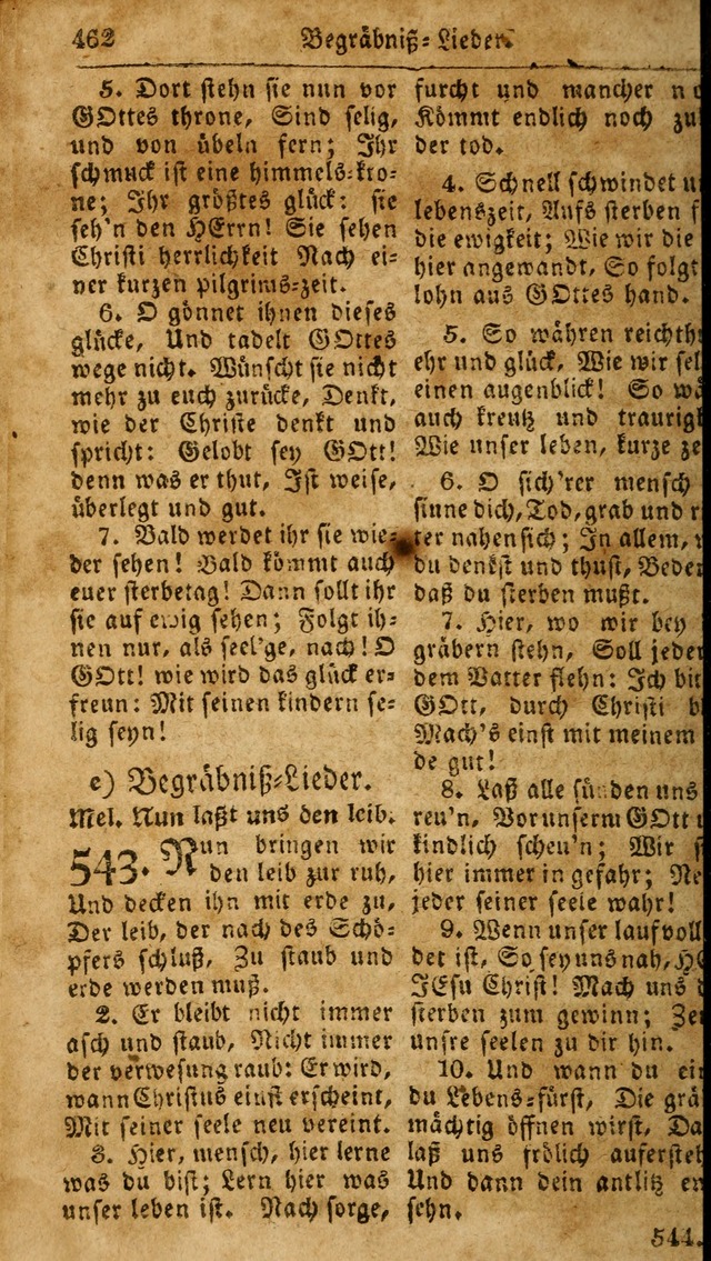 Das neue und verbesserte Gesangbuch, worinnen die Psalmen Davids samt iner Sammlung alter und neuer Geistreicher Lieder, sowohl für privat und Hausandachten, als auch für den öffentlichen..(5th Aufl.) page 618