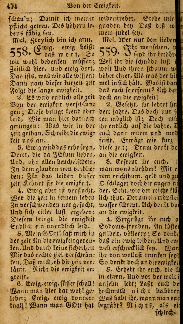 Das neue und verbesserte Gesangbuch, worinnen die Psalmen Davids samt iner Sammlung alter und neuer Geistreicher Lieder, sowohl für privat und Hausandachten, als auch für den öffentlichen..(5th Aufl.) page 630