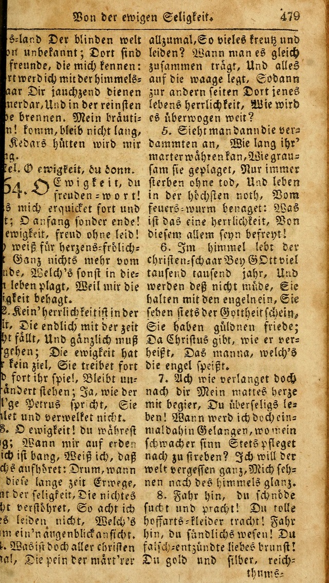 Das neue und verbesserte Gesangbuch, worinnen die Psalmen Davids samt iner Sammlung alter und neuer Geistreicher Lieder, sowohl für privat und Hausandachten, als auch für den öffentlichen..(5th Aufl.) page 635