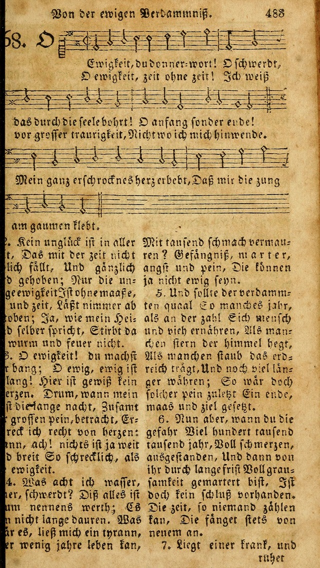 Das neue und verbesserte Gesangbuch, worinnen die Psalmen Davids samt iner Sammlung alter und neuer Geistreicher Lieder, sowohl für privat und Hausandachten, als auch für den öffentlichen..(5th Aufl.) page 639