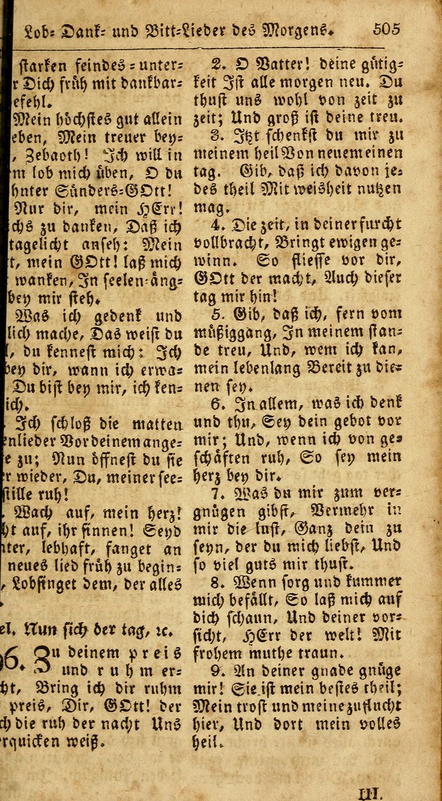 Das neue und verbesserte Gesangbuch, worinnen die Psalmen Davids samt iner Sammlung alter und neuer Geistreicher Lieder, sowohl für privat und Hausandachten, als auch für den öffentlichen..(5th Aufl.) page 661