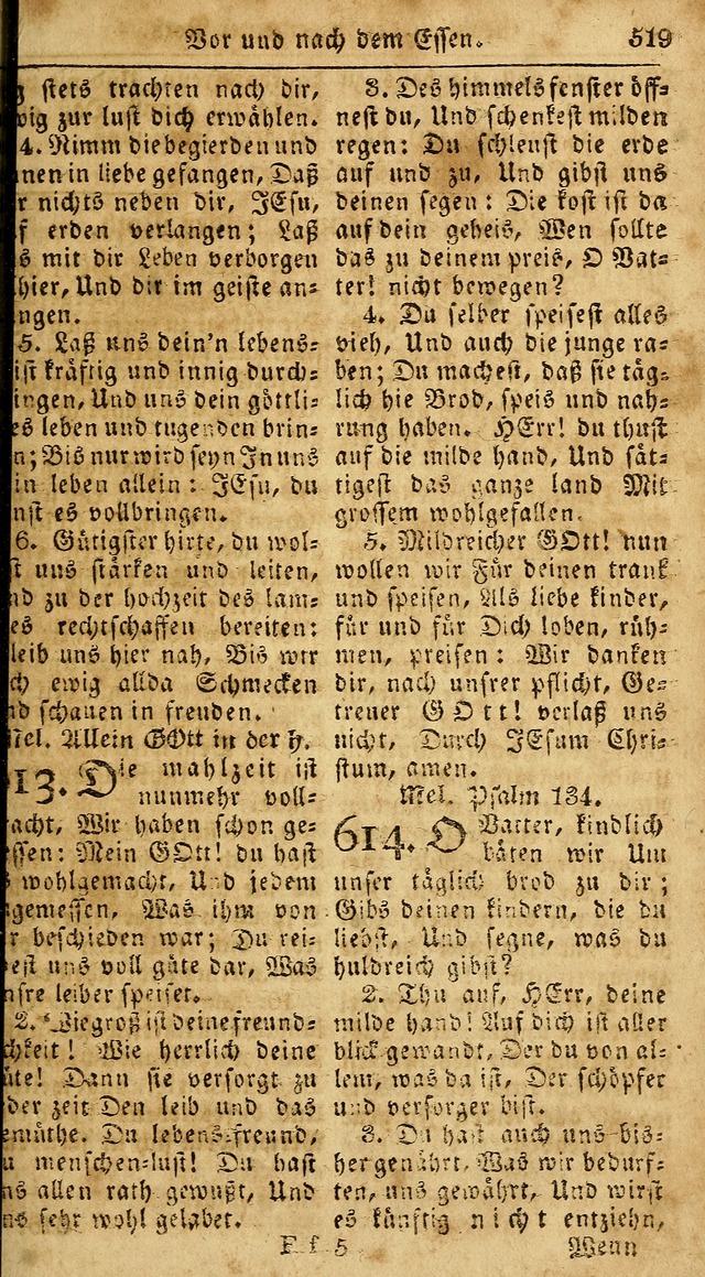 Das neue und verbesserte Gesangbuch, worinnen die Psalmen Davids samt iner Sammlung alter und neuer Geistreicher Lieder, sowohl für privat und Hausandachten, als auch für den öffentlichen..(5th Aufl.) page 675