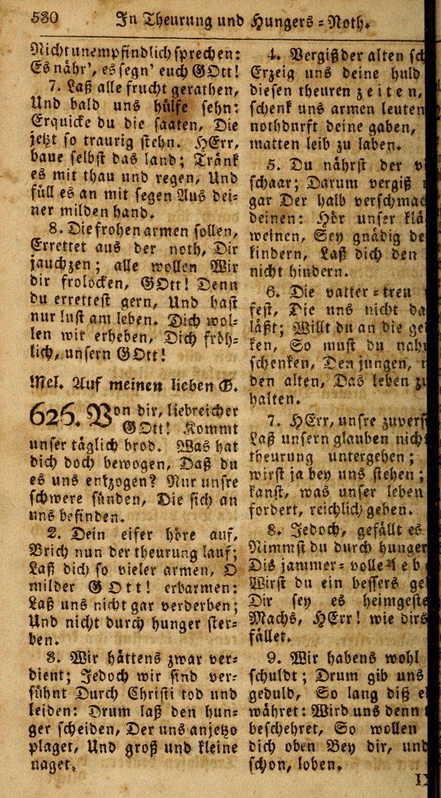 Das neue und verbesserte Gesangbuch, worinnen die Psalmen Davids samt iner Sammlung alter und neuer Geistreicher Lieder, sowohl für privat und Hausandachten, als auch für den öffentlichen..(5th Aufl.) page 686