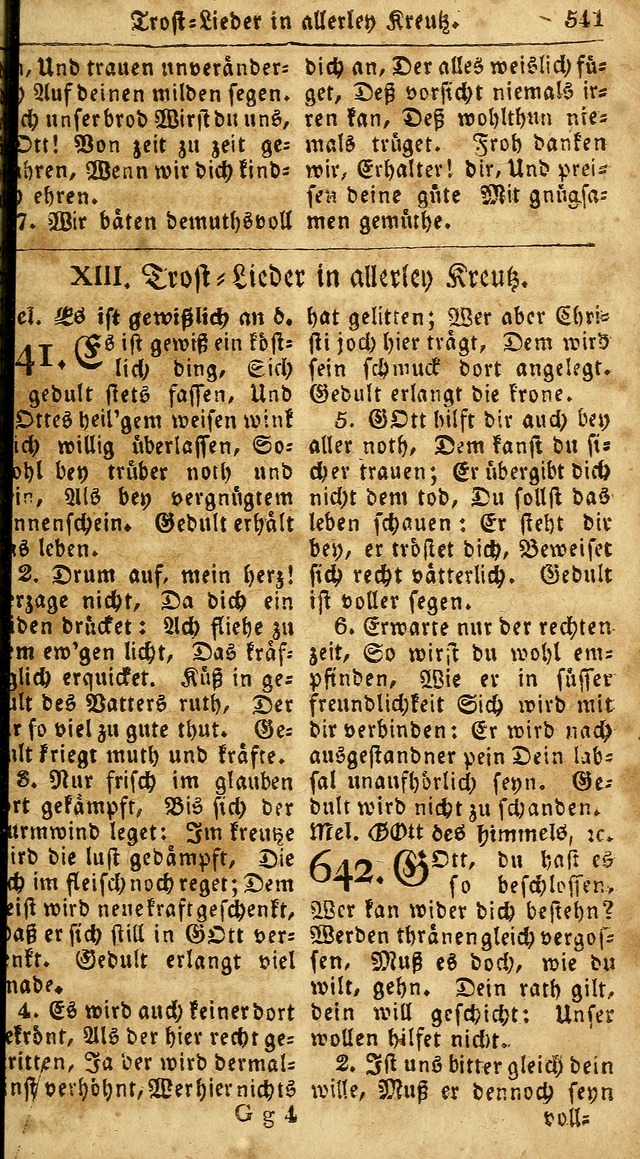 Das neue und verbesserte Gesangbuch, worinnen die Psalmen Davids samt iner Sammlung alter und neuer Geistreicher Lieder, sowohl für privat und Hausandachten, als auch für den öffentlichen..(5th Aufl.) page 697