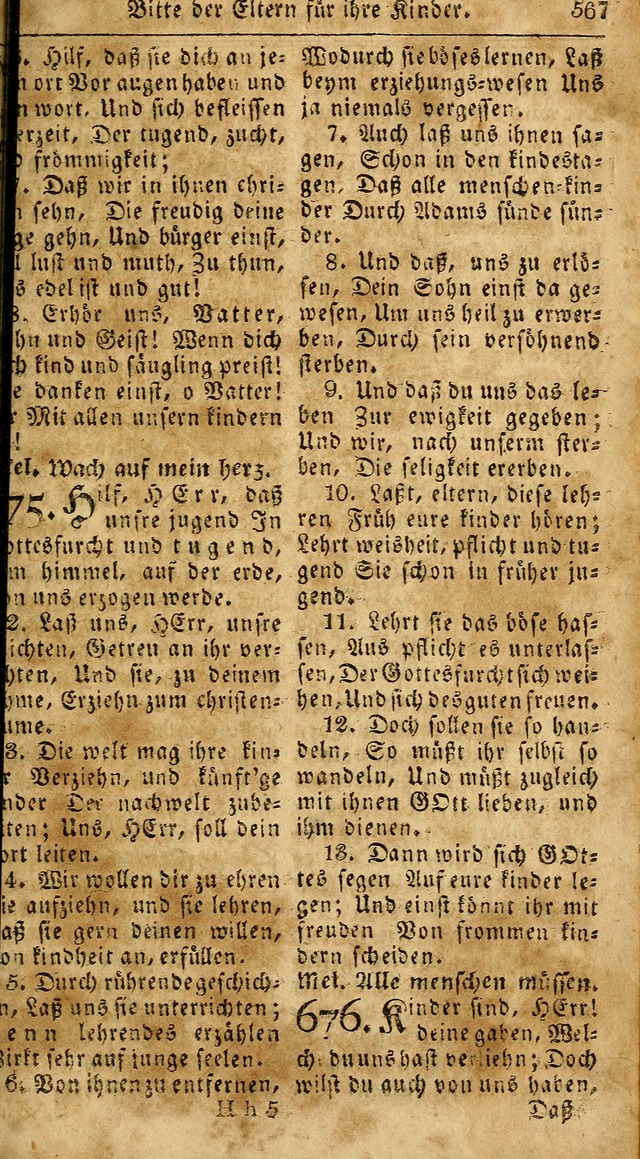 Das neue und verbesserte Gesangbuch, worinnen die Psalmen Davids samt iner Sammlung alter und neuer Geistreicher Lieder, sowohl für privat und Hausandachten, als auch für den öffentlichen..(5th Aufl.) page 723