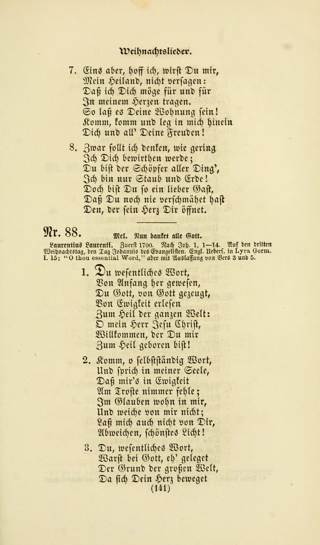 Deutsches Gesang- und Choralbuch: eine Auswahl geistlicher Lieder ... Neue, verbesserte und verhmehrte Aufl. page 138