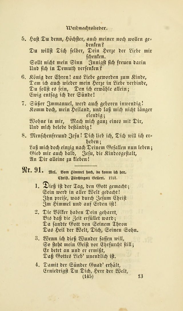 Deutsches Gesang- und Choralbuch: eine Auswahl geistlicher Lieder ... Neue, verbesserte und verhmehrte Aufl. page 142