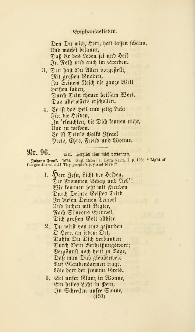 Deutsches Gesang- und Choralbuch: eine Auswahl geistlicher Lieder ... Neue, verbesserte und verhmehrte Aufl. page 147