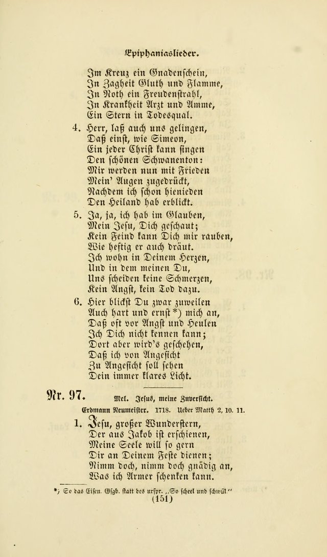 Deutsches Gesang- und Choralbuch: eine Auswahl geistlicher Lieder ... Neue, verbesserte und verhmehrte Aufl. page 148