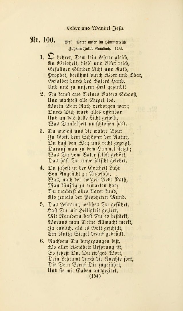 Deutsches Gesang- und Choralbuch: eine Auswahl geistlicher Lieder ... Neue, verbesserte und verhmehrte Aufl. page 151