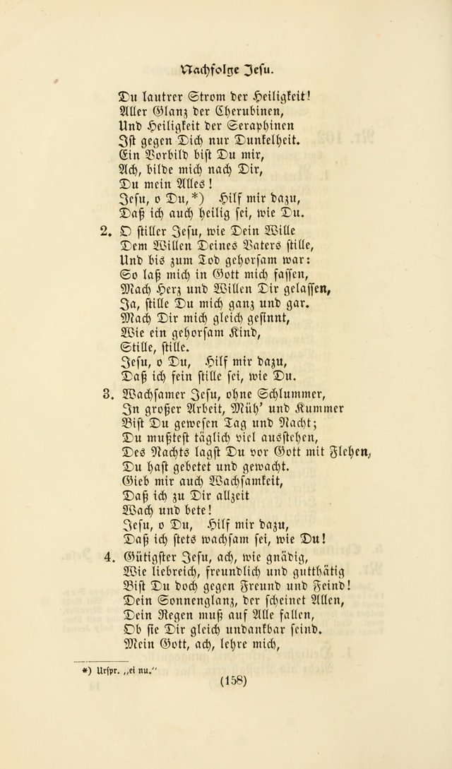 Deutsches Gesang- und Choralbuch: eine Auswahl geistlicher Lieder ... Neue, verbesserte und verhmehrte Aufl. page 155