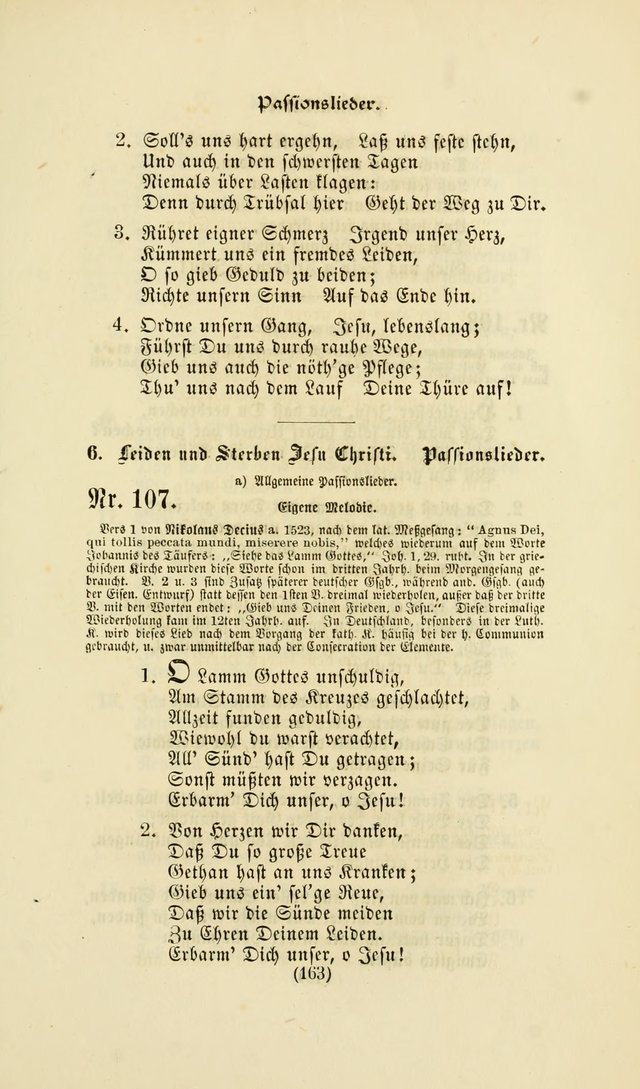 Deutsches Gesang- und Choralbuch: eine Auswahl geistlicher Lieder ... Neue, verbesserte und verhmehrte Aufl. page 160