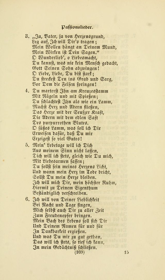 Deutsches Gesang- und Choralbuch: eine Auswahl geistlicher Lieder ... Neue, verbesserte und verhmehrte Aufl. page 166