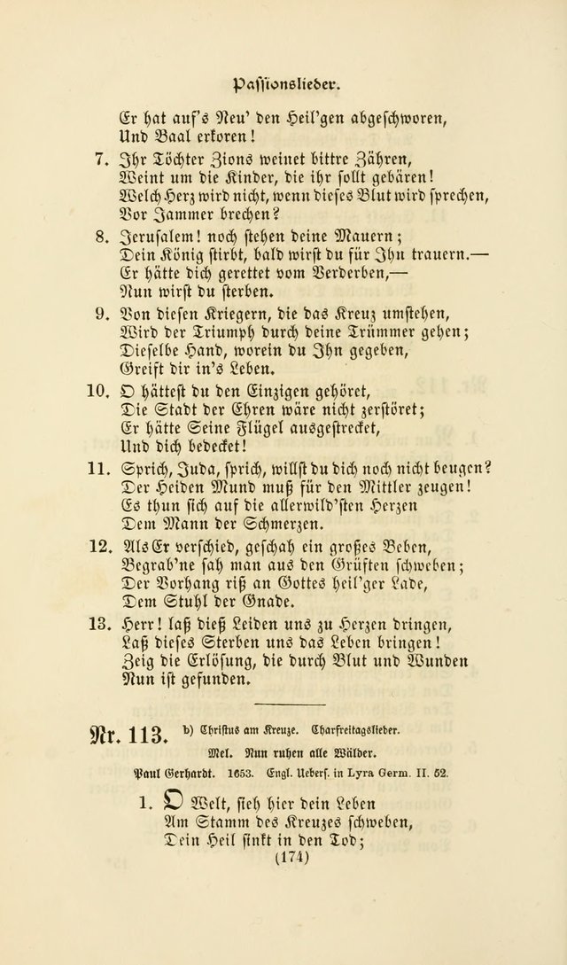 Deutsches Gesang- und Choralbuch: eine Auswahl geistlicher Lieder ... Neue, verbesserte und verhmehrte Aufl. page 171